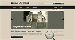 Desktop Screenshot of bibleodyssey.org